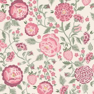 Cath Kidston Strawberry Garden Spring Wallpaper 125499