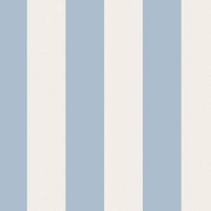 Cath Kidston Canopy Stripe Blue Wallpaper 125517