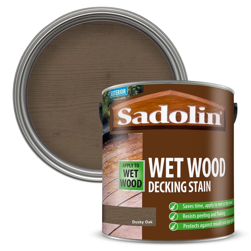 Sadolin Decking Stain and Protector, Ebony Buy Paints Online