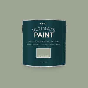 NEXT PAINT - MID SAGE GREEN - 117942 - 2.5lt