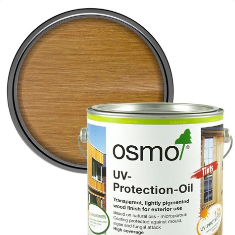 Osmo UV Protection Oil Tints (431) Light Red Cedar Satin 3L - Oils