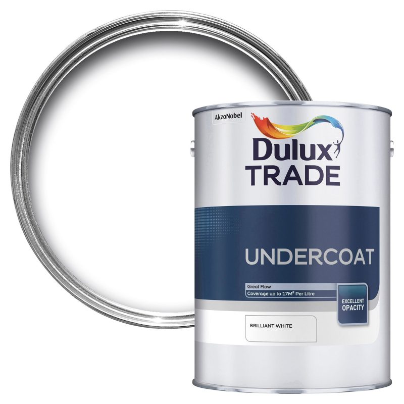 Dulux Trade Undercoat Brilliant White Buy Paints Online UK